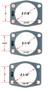 bracket measurements and dimensions for the Ford 9" Rear Disc Brake Kit bracket measurements and dimensions for the Ford 9" Rear Disc Brake Kit