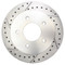 Performance Drilled / Slotted 12" Rotor with Center Axle Hole Diameter 3.090"
