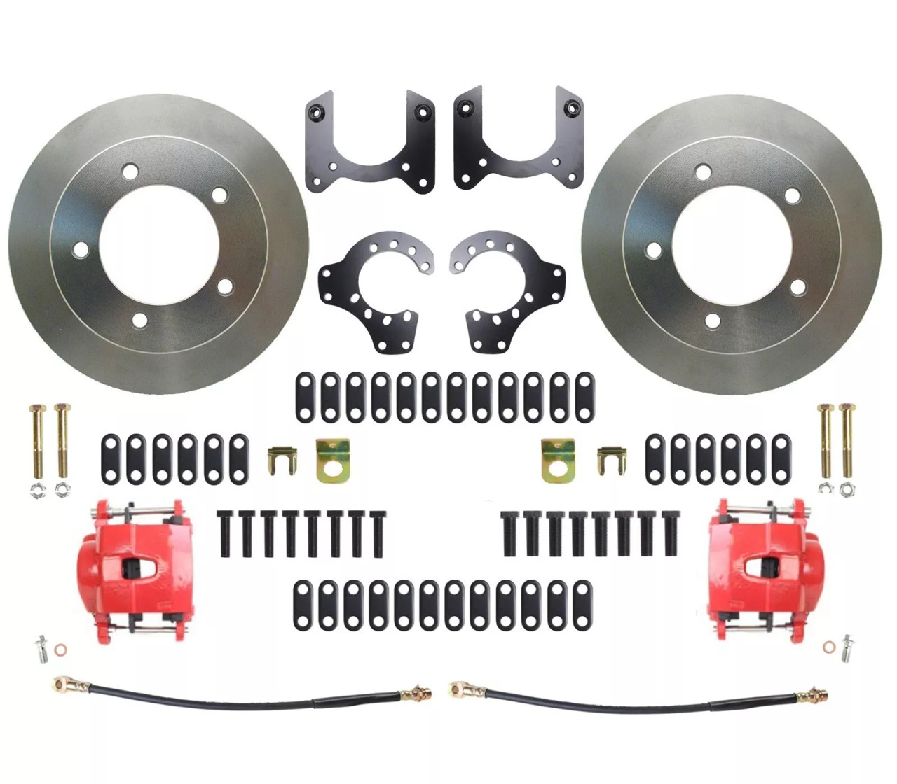 1980-1996 Ford Bronco F-150 8.8 Rear Disc Brake Conversion , Non-E