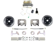 1964-66 Ford Mustang 4 Lug Disc Brake Kit 6 Cylinder, Manual Master Cylinder Kit
