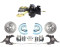 Complete Brake System Overhaul Kit & 2.5" Drop Spindle Set for 1973-87 Chevy C10