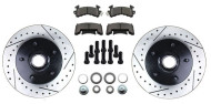 1982-87 Pontiac Grand Prix Replacement Rotors, D/S, Brake Pads, New Bearings