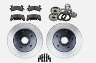 New Rotors, Bearings, Seals, Dust caps, Brake Pads