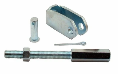 Brake Booster Universal Extension Rod & Clevis, 4 3/4" Rod Ext, 2-1/4" Clevis