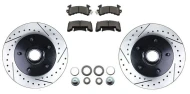 1973-87 GMC C1500 / Jimmy 5 Lug D/S Disc Rotor / Pad Front Wheel Service Package