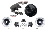 82-87 G Body Disc Brake & Power Brake Refresher / Overhaul Package, Black Out