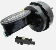 1982–1987 Buick Regal 9" Dual Power Brake Booster, Wilwood Master Cylinder & Proportioning Valve – Black Out Edition