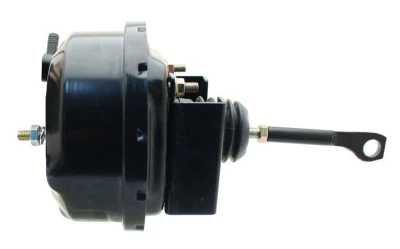  7" Black Power Brake Booster w/ Clevis & Brackets for Automatic Transmissions 1964-66 Ford Mustang