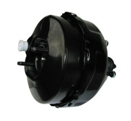 68-82 Corvette Power Brake Booster Kit 9" Dual Black Oval Master Black PV4 Valve