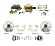 1959-64 Chevy Complete Stock Height High Performance Disc Brake Kit