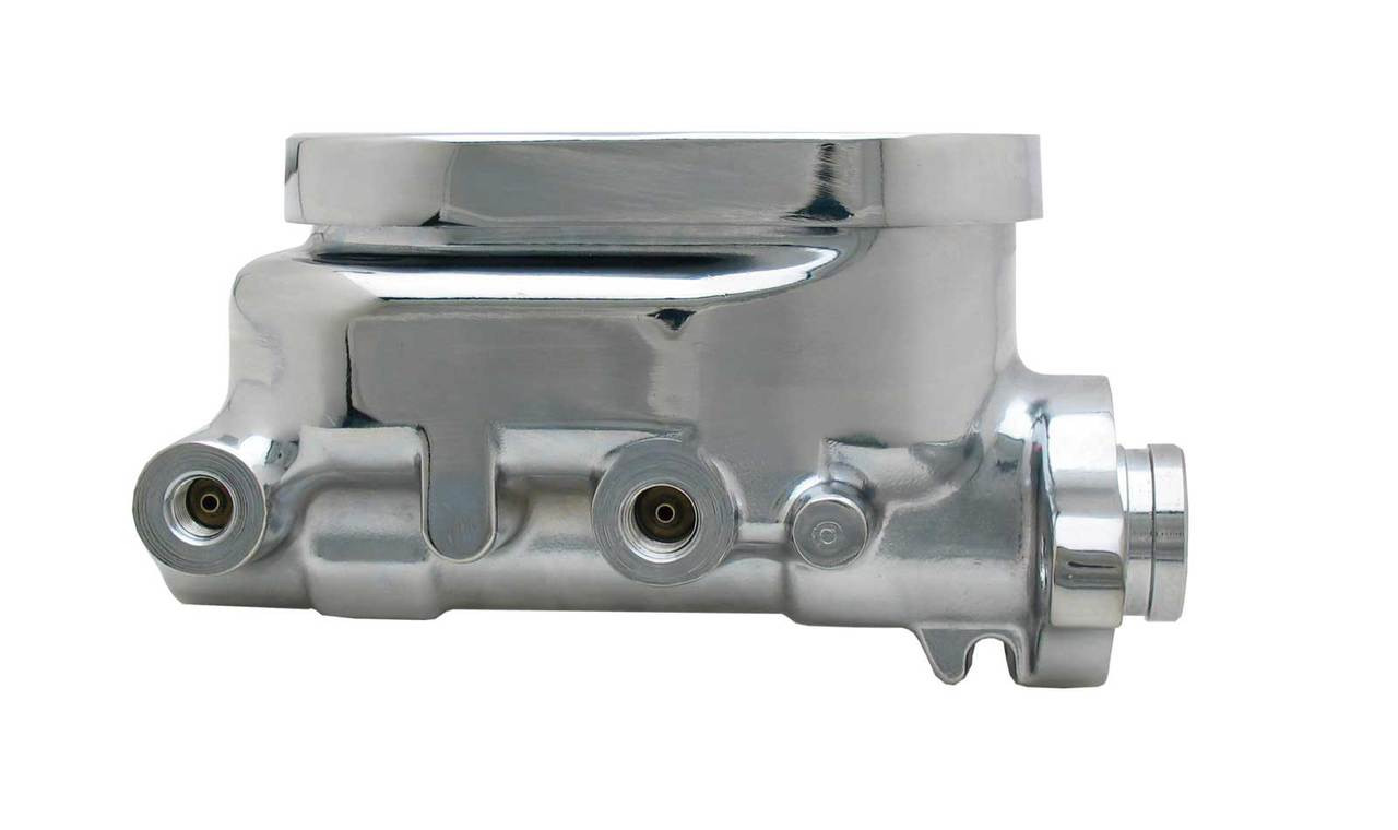 MC1321ACHFT - GM Universal Aluminum Chrome Master Cylinder
