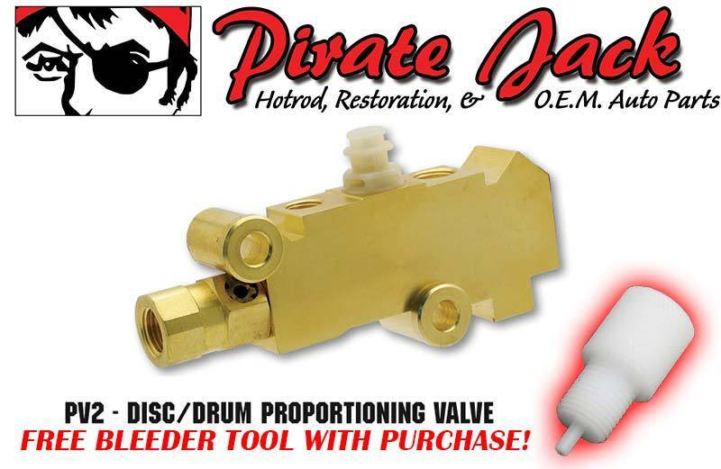 Ford Bronco chrome power brake booster master bracket assembly pro valve pv2c