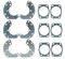 Ford 9" Rear Disc Brake Kit brackets