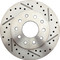 Ford 9" Rear Disc Brake Kit Drilled & Slotted Rotors 
