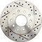 Ford 9" Rear Disc Brake Kit Drilled & Slotted Rotors