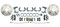 Ford 9" Rear Disc Brake Kit w/ Drilled & Slotted Rotors No E-brake