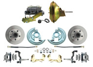 All parts for the disc brake conversion kit