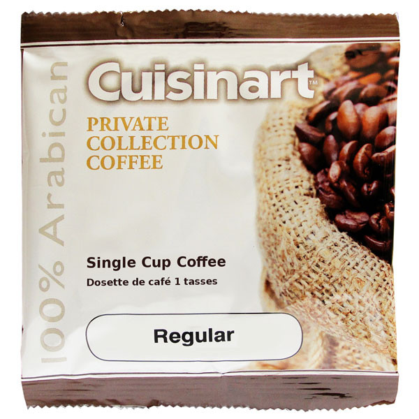 Cuisinart Private Collection Coffee 1cup Pod Regular, Case of 200