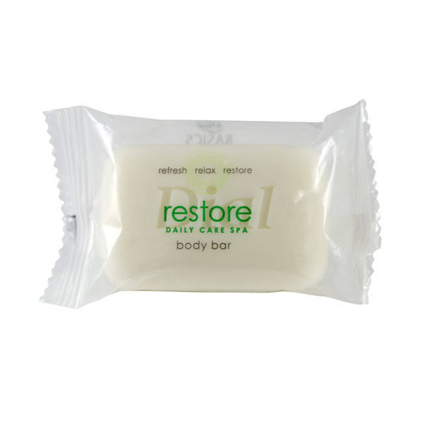 Dial Basics Restore Body Bar Soap, 1.5 oz, Case of 500