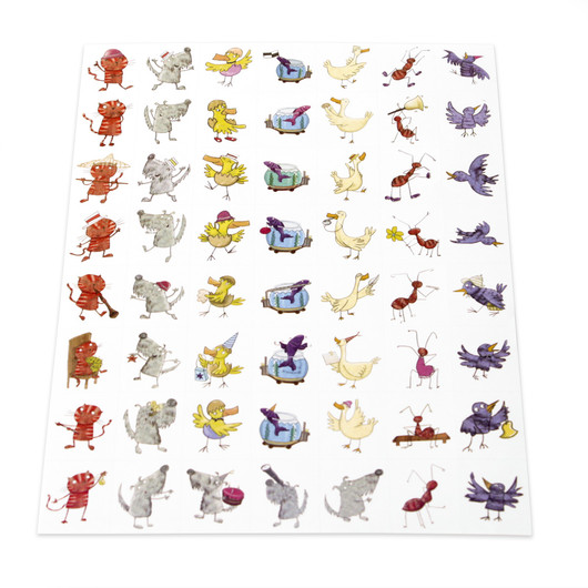 deluxe live animal label set of 5 349 free shipping free