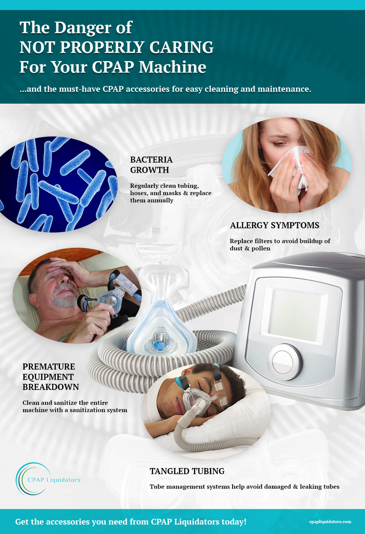 Cleaning CPAP Machine