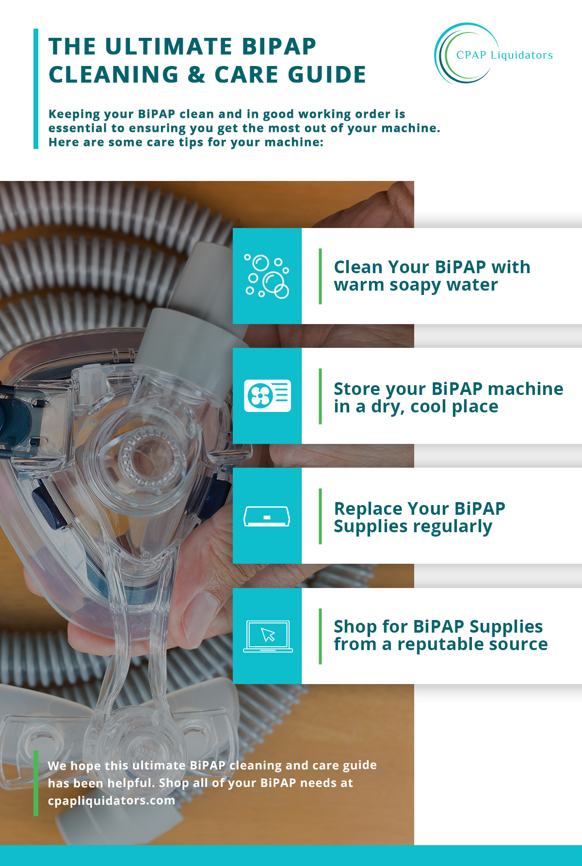 The Ultimate BiPAP Cleaning & Care Guide CPAP Liquidators