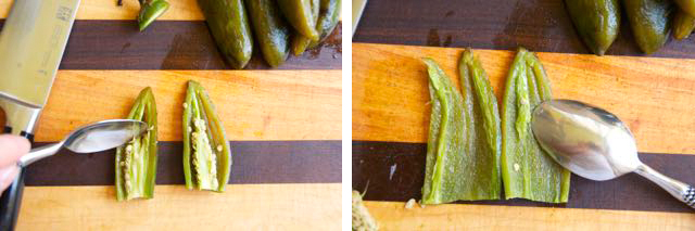 how to deseed jalapenos