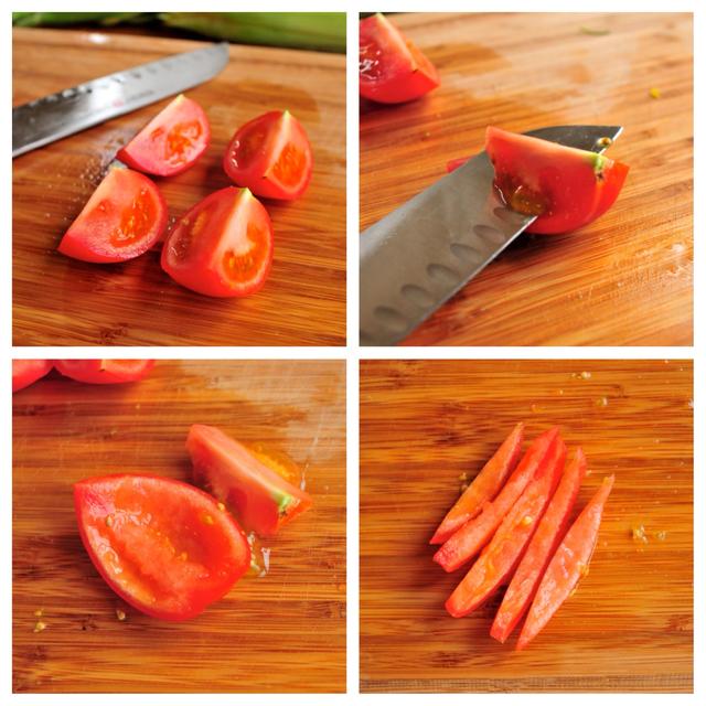 how to dice tomato