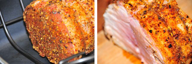 pork loin with all natural italian seasonings bake in oven