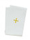 Lavabo Towel Altar Linen 12" x 20" with Gold Cross
