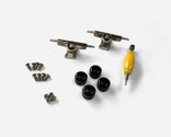 Set up your complete Fingerboard with these trucks and wheels! Set up your complete Fingerboard with these trucks and wheels!