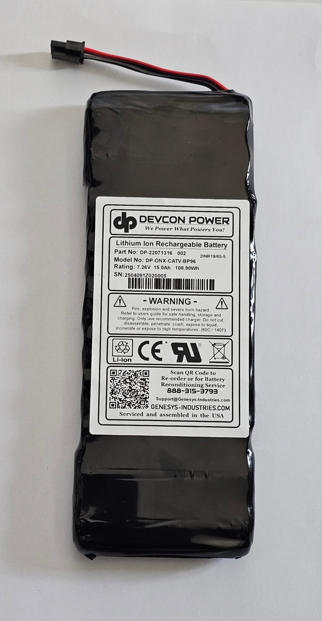 BATTERY PACK FOR VIAVI ONEEXPERT CATV ONX-630 ONX-620 ONX-610