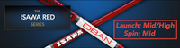 Oban Isawa Red: High-Launch & Mid-Spin Custom Golf Shaft FREE Factory Adapter Tip!!!