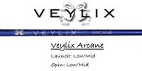 Veylix Arcane: Low/Mid-Launch & Low/Mid-Spin Custom Golf Shaft FREE Factory Adapter Tip!!!
