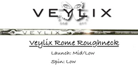 Veylix Rome Roughneck 7RA: Mid/Low-Launch & Low-Spin Custom Golf Shaft FREE Factory Adapter Tip!!!