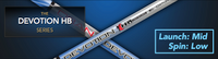 Oban Devotion High Balance (HB): Low-Launch & Mid-Spin Custom Golf Shaft FREE Factory Adapter Tip!!!