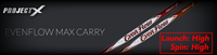 Project X EvenFlow Max Carry: High-Launch & High-Spin Custom Golf Shaft FREE Factory Adapter Tip!!!