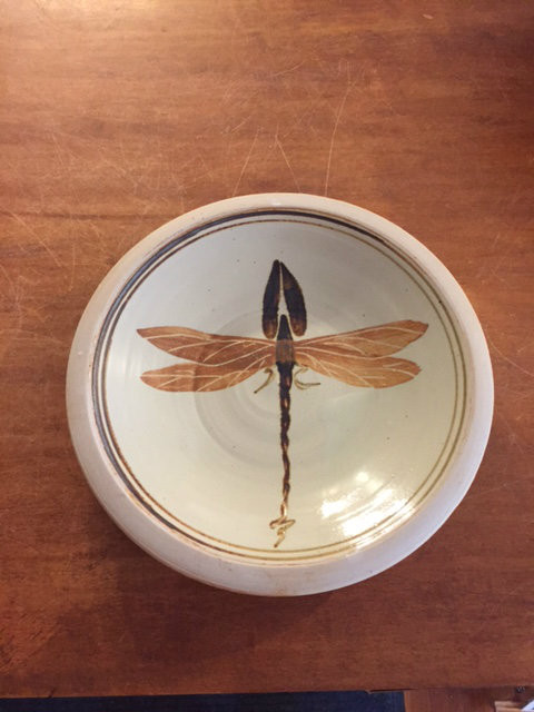 Dragon Fly Motif for the Flatware-Lunch Plate Plate-$25