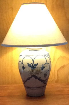 Lamp-Tzu Chu Pattern-Mem. Day Sale Special-FREE SHIPPING!-Harp is included but No Shade