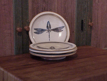 Side Plate-Blue Dragon Fly--ALL SOLD!