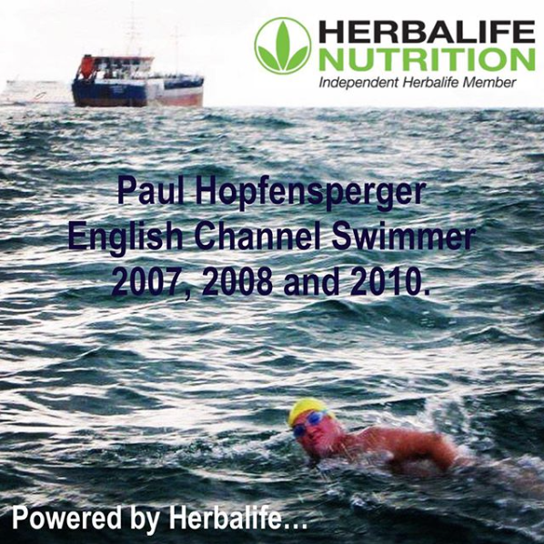 Paul Hopfensperger - English Channel Swimmer - Powered by Herbalife