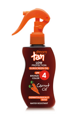 Dream Tan Low Protection Sunscreen Oil Carrot SPF 4 (150ml)