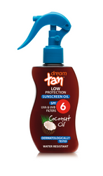 Dream Tan Low Protection Sunscreen Oil Coconut SPF 6 (150ml)