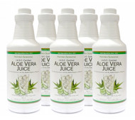 Nature's Sunshine - Aloe Vera Juice - 6 Pack (946ml x 6) - Bottle