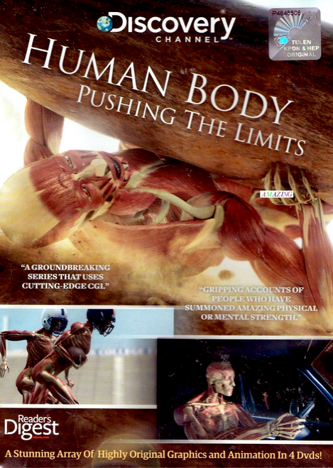 Human Body: Pushing the Limits - 4 DVD Autographed Set (UK - Region 2 DVD) - Front Cover