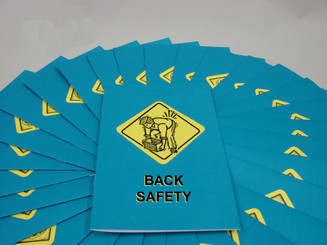 Back Safety Employee Booklet ( Pack of 15)