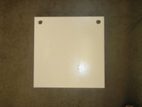 Square 12" Gong Target - 1/2" Thick Mild Steel