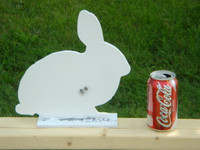 New Steel Rabbit Silhouette Target