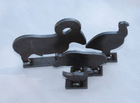 Discount Steel Silhouette Targets 1/5 Scale 4 Pcs.
