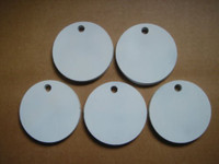 Five 2 Inch Round Hangers 3/8 Inch Thick AR500 Steel NRA Action Pistol Plates (FREE SHIPPING!)